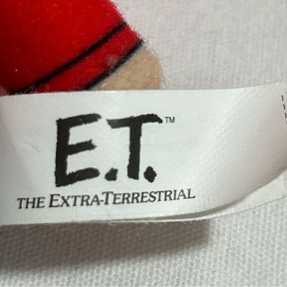 E.T. Extraterrestrial And Elliott Red Hoodie Plush Stuffed Toy Official - Picture 7 of 8